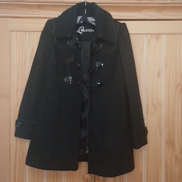 🌿Guess Toggle Pea Coat with Removable Hood [SP]🌿 - Picture 3 of 11